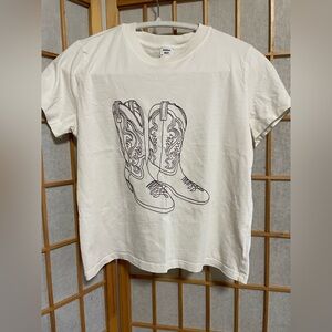 Sunday Best Cowboy Boot Shirt